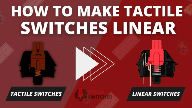 how to make tactile switches linear