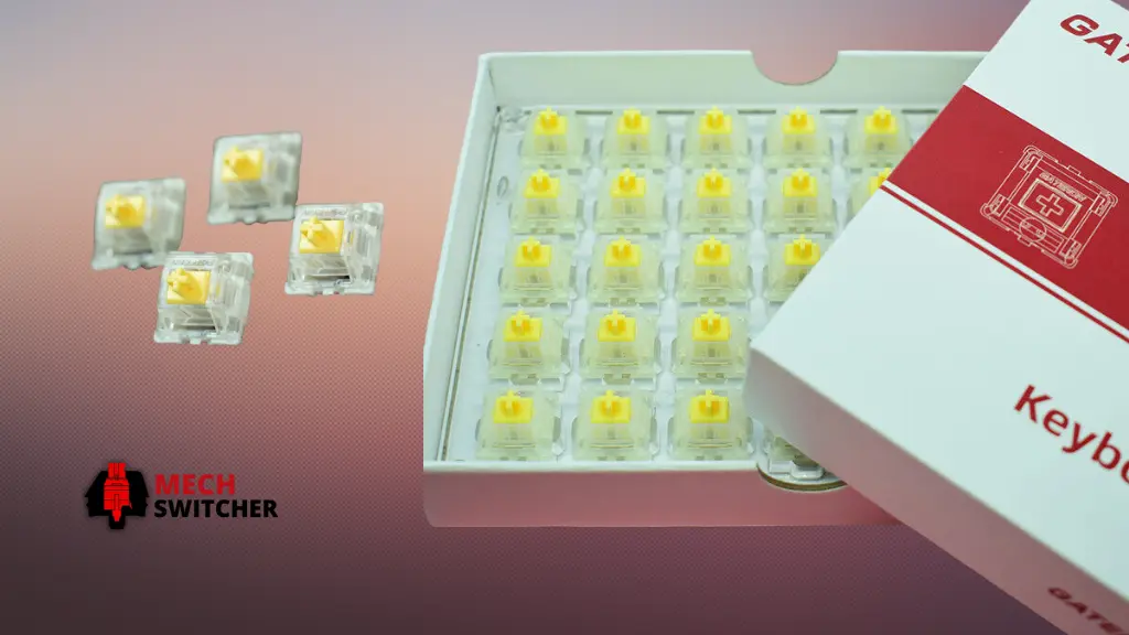 Gateron Yellow Linear Switch unboxing