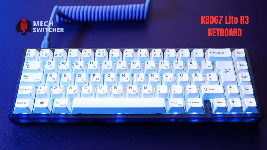 KBD67 Lite R3 Keyboard Glorious Linear Switches